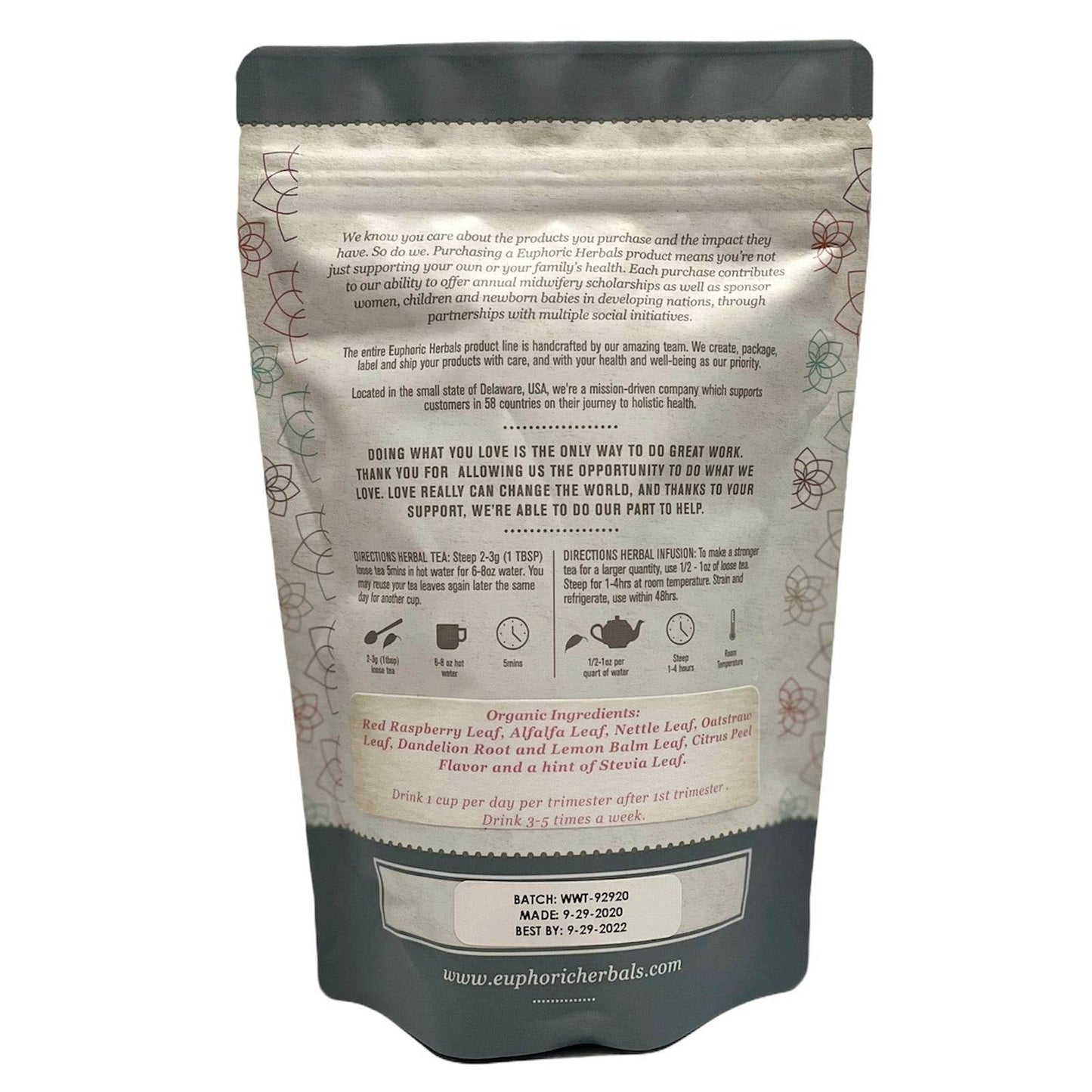 Womb Wellness Tea - Concordia Style Boutique