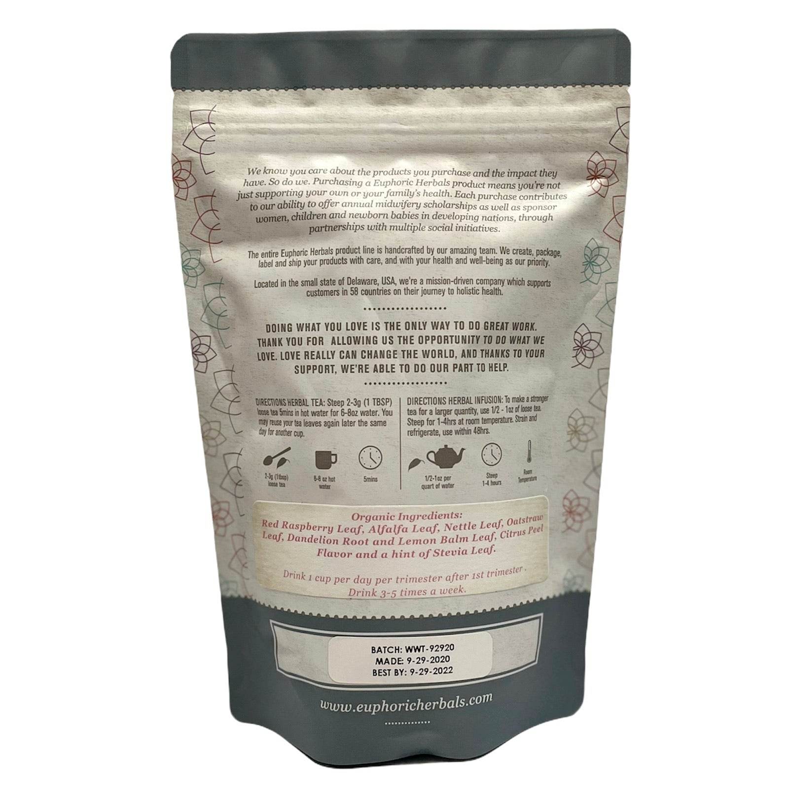 Womb Wellness Tea - Concordia Style Boutique