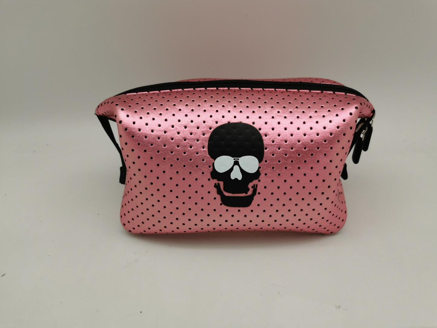 Neoprene Cosmetic Bag - Skull - Concordia Style Boutique