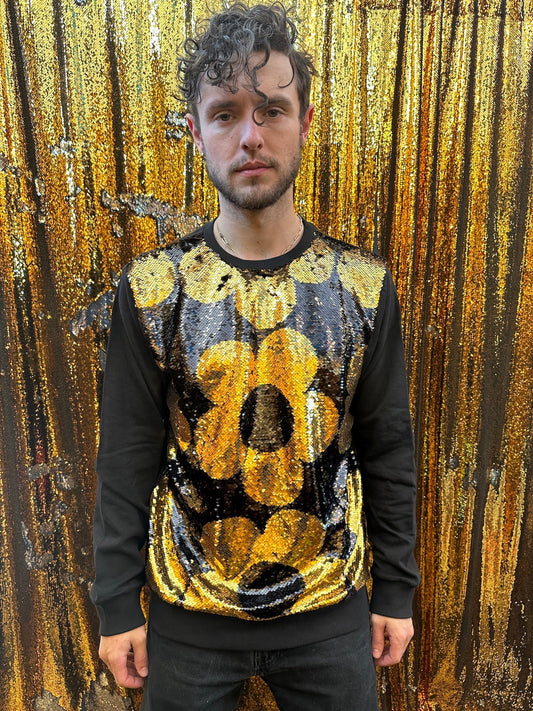 "Any Old  Iron" - Mens Golden Quant Sweatshirt - Premium Clothing from Any Old Iron - Just $120! Shop now at Concordia Style Boutique