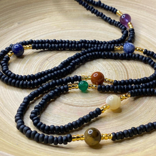 Balance Beads (Black Chakra) - Concordia Style Boutique