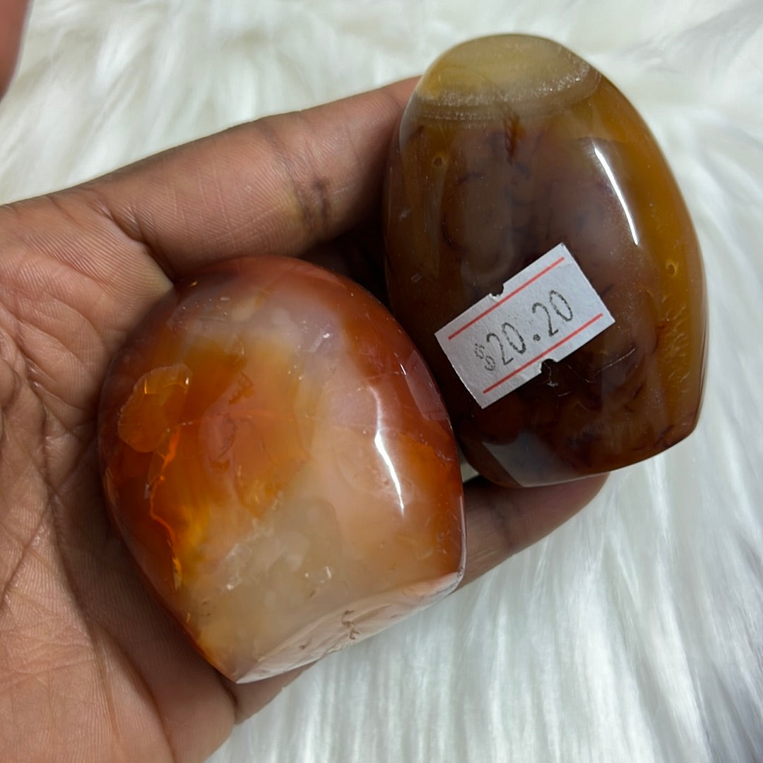 Carnelian stone - Free form Healing stone - Concordia Style Boutique