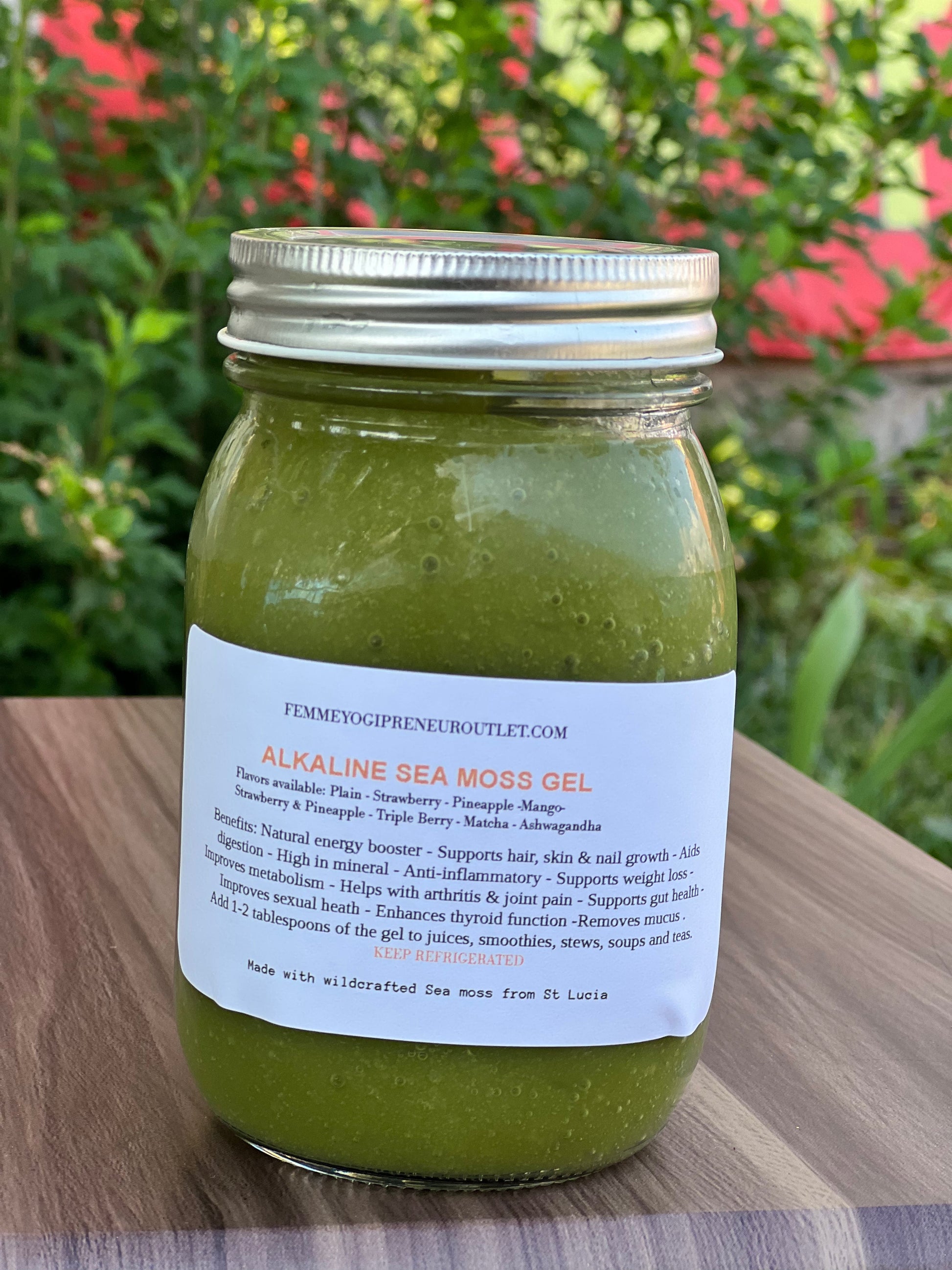 Matcha Sea Moss Gel - Concordia Style Boutique