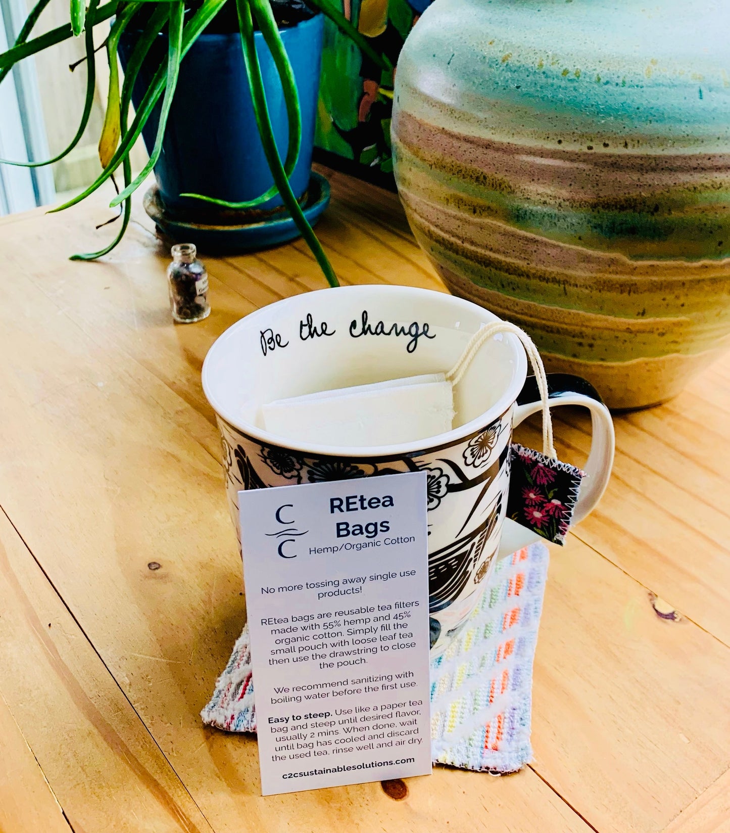 REtea Bag - Reusable Tea Bags