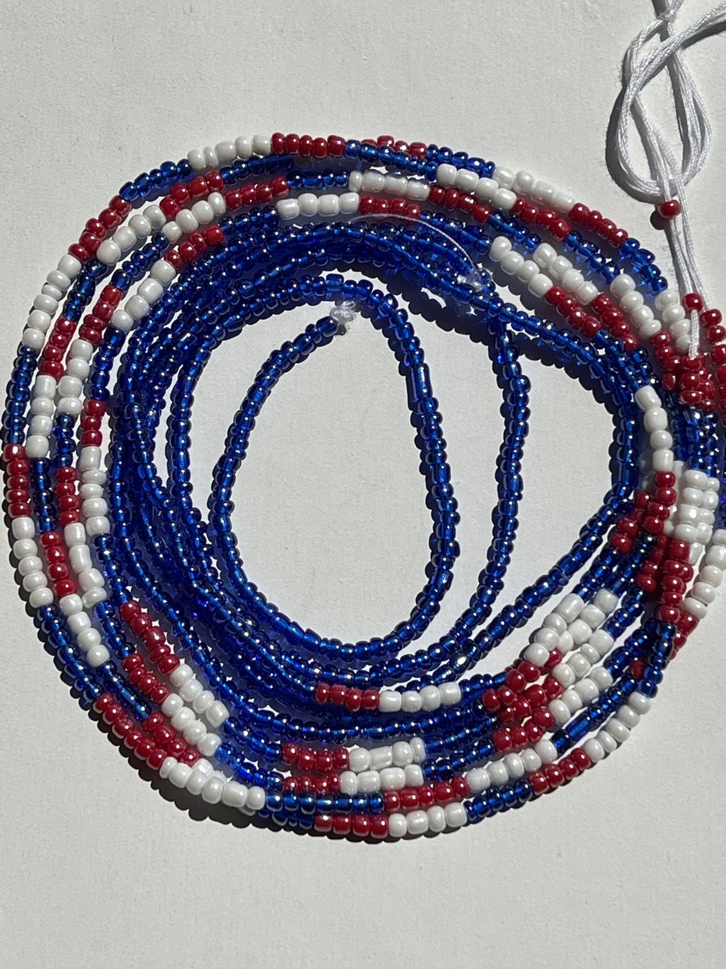 American Flag Waist Beads - Concordia Style Boutique