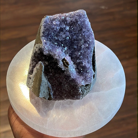 Selenite Charging Plate - Disk - Concordia Style Boutique