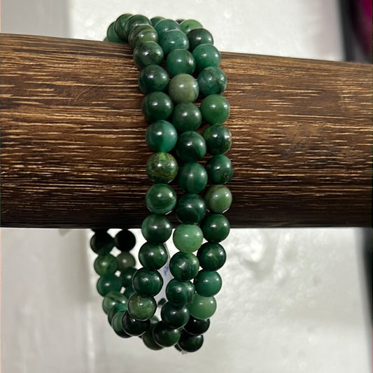 African Jade Gemstone Bracelet - Concordia Style Boutique
