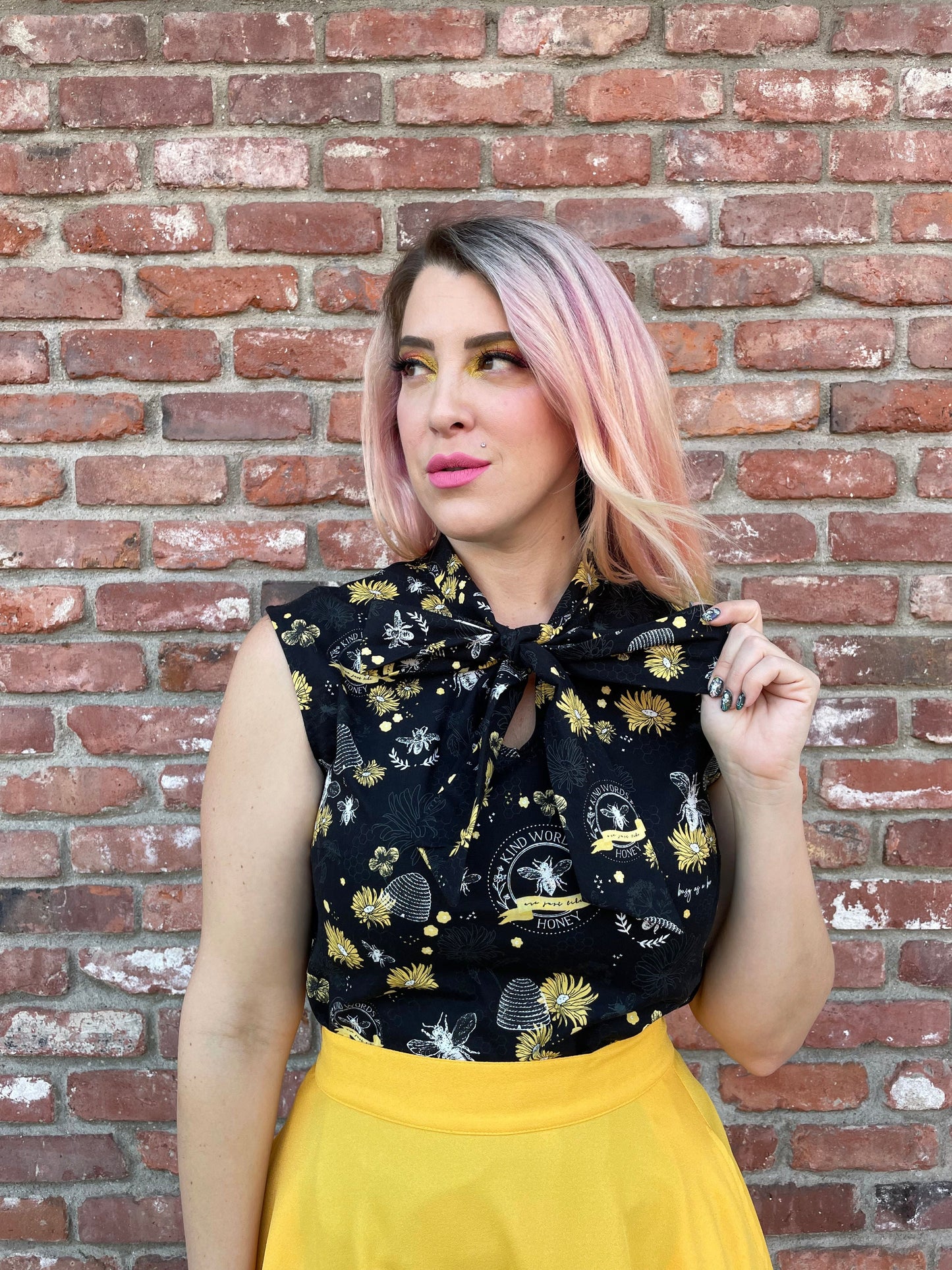 Marigold Skater Skirt - Concordia Style Boutique
