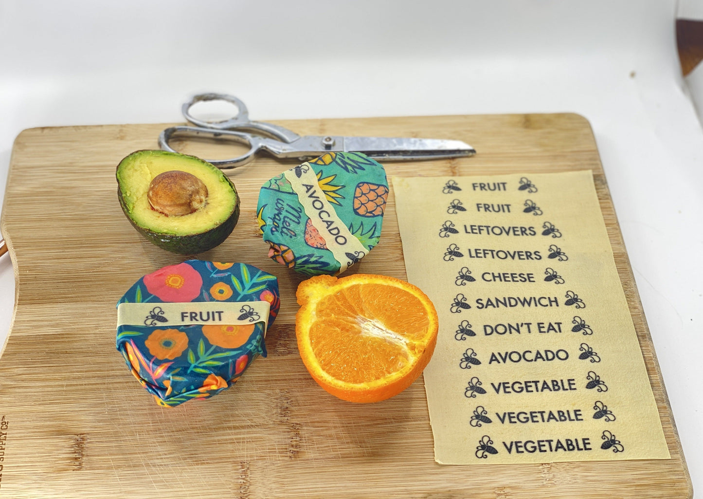 Buzz Words- Beeswax Wrap Food Labels - Concordia Style Boutique