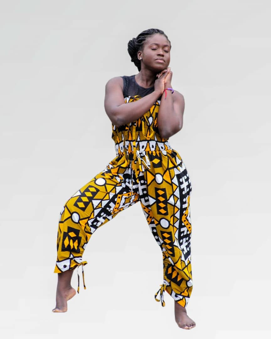 Multi-way Yoga jumpsuit - African print one piece - Concordia Style Boutique
