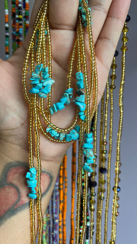 Turquoise & Gold - Concordia Style Boutique
