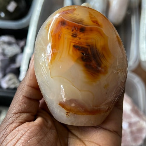 Carnelian stone - Free form Healing stone - Concordia Style Boutique
