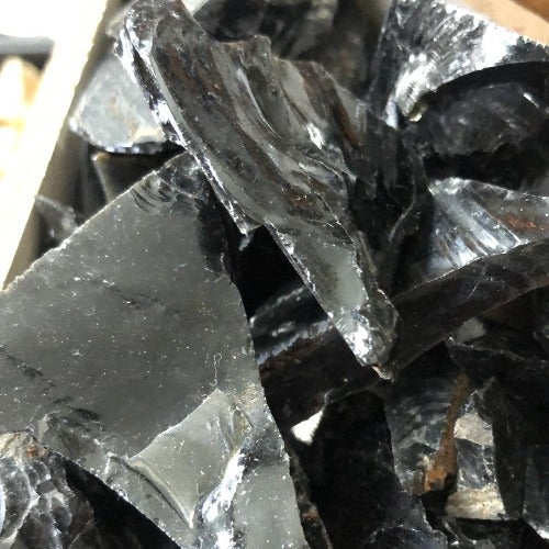 Raw Black Obsidian Healing stones - Concordia Style Boutique