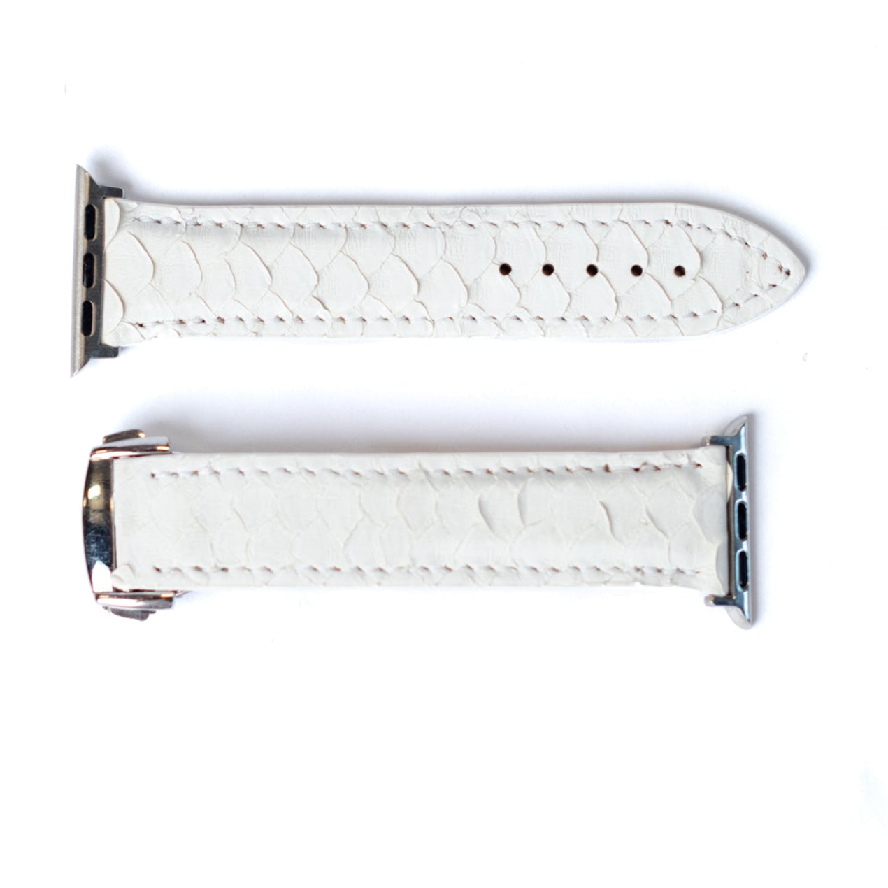 Apple Watch Band, White Python