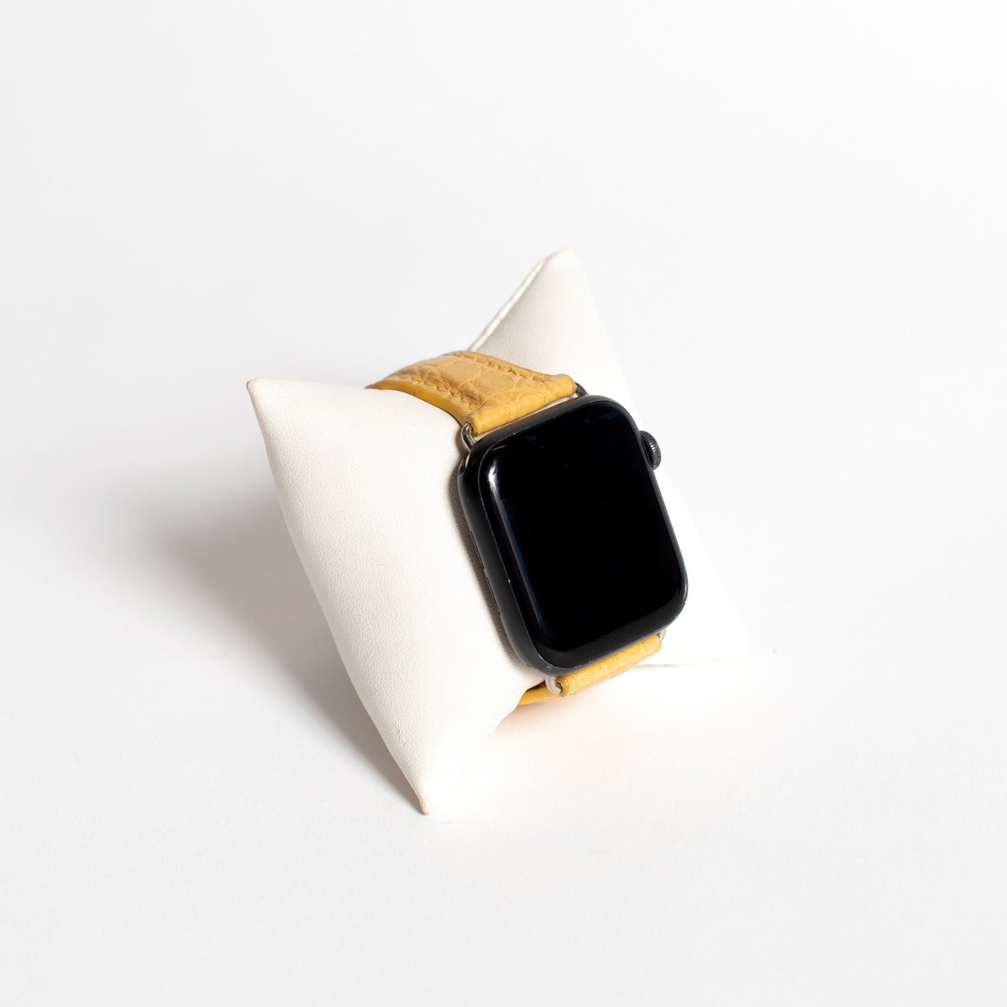 Apple Watch Band, Natural Mustard Yellow Alligator