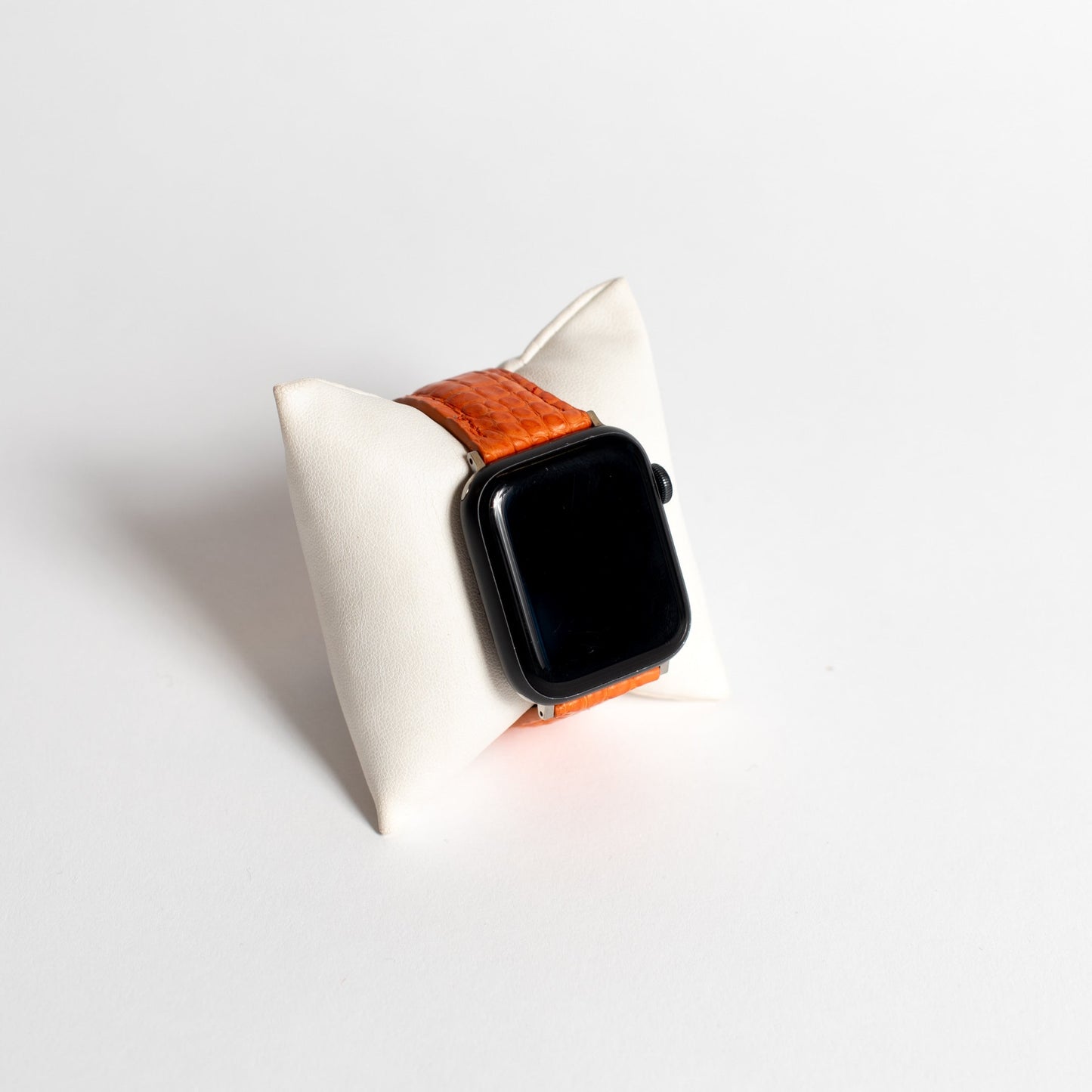 Apple Watch Band, Matte Orange Gator