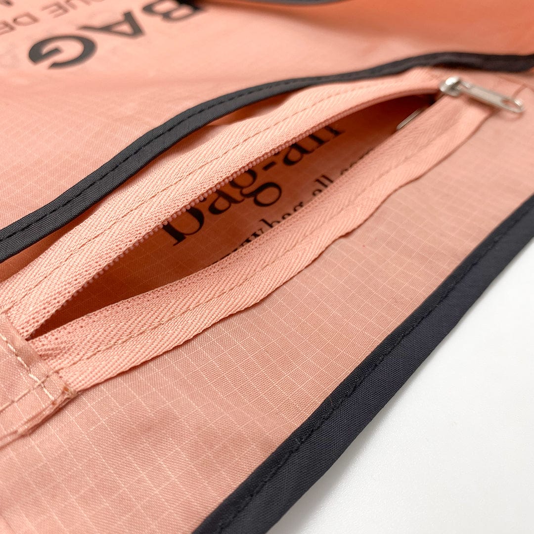 Folding Shopping Bag, Zipper Pocket Pouch - Concordia Style Boutique