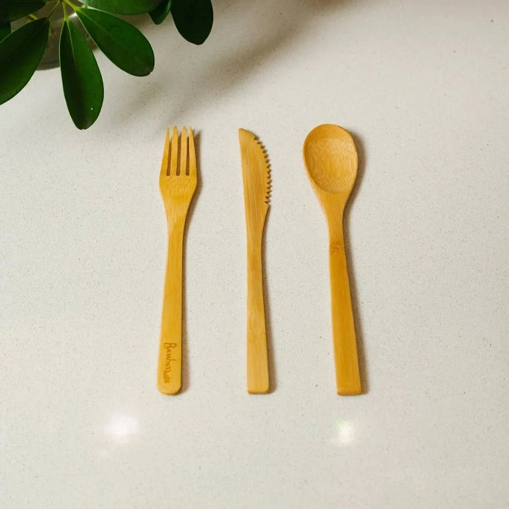 Individual Bamboo Utensil - Concordia Style Boutique