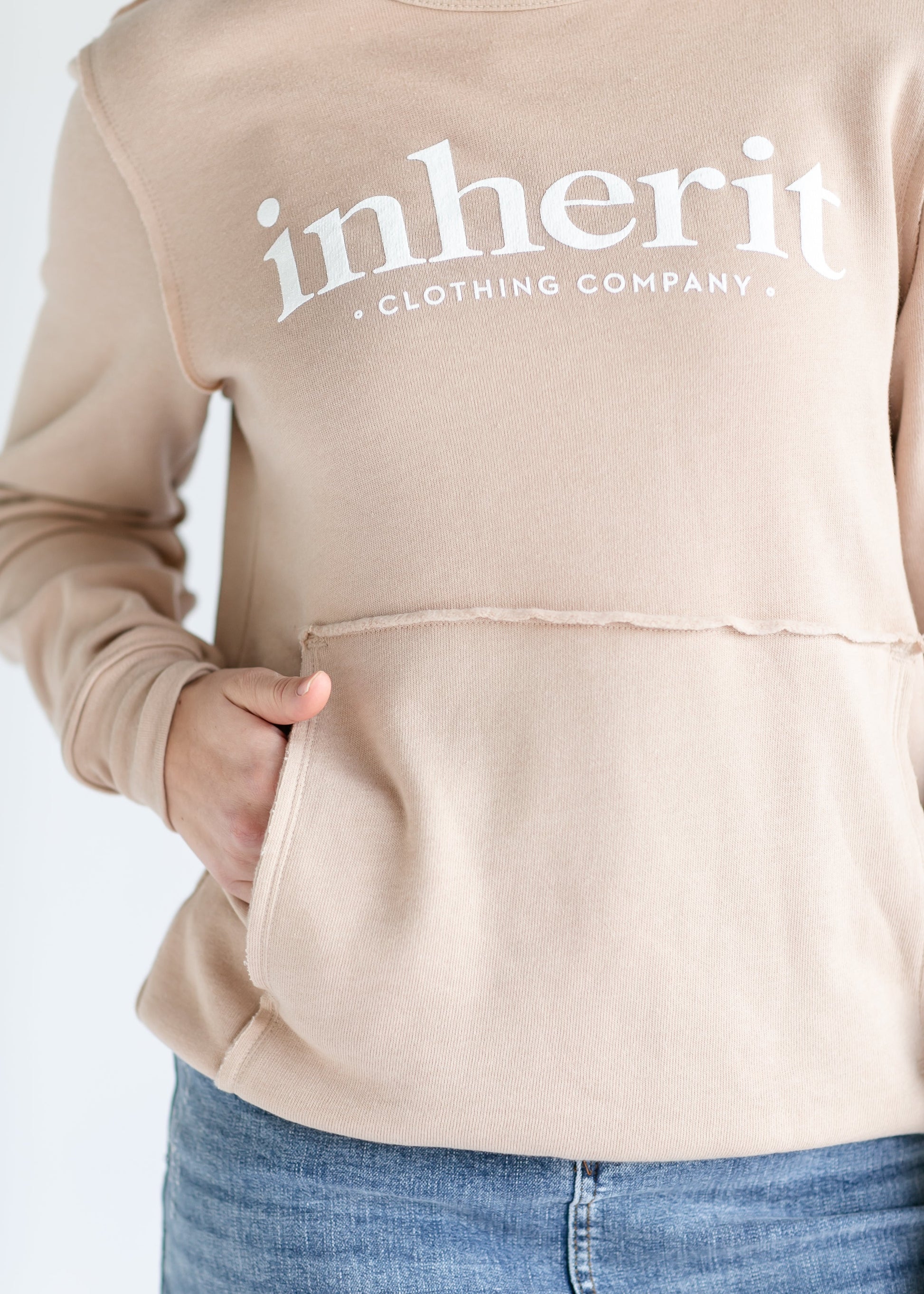 Inherit Raw Edge Crewneck Sweatshirt - Concordia Style Boutique