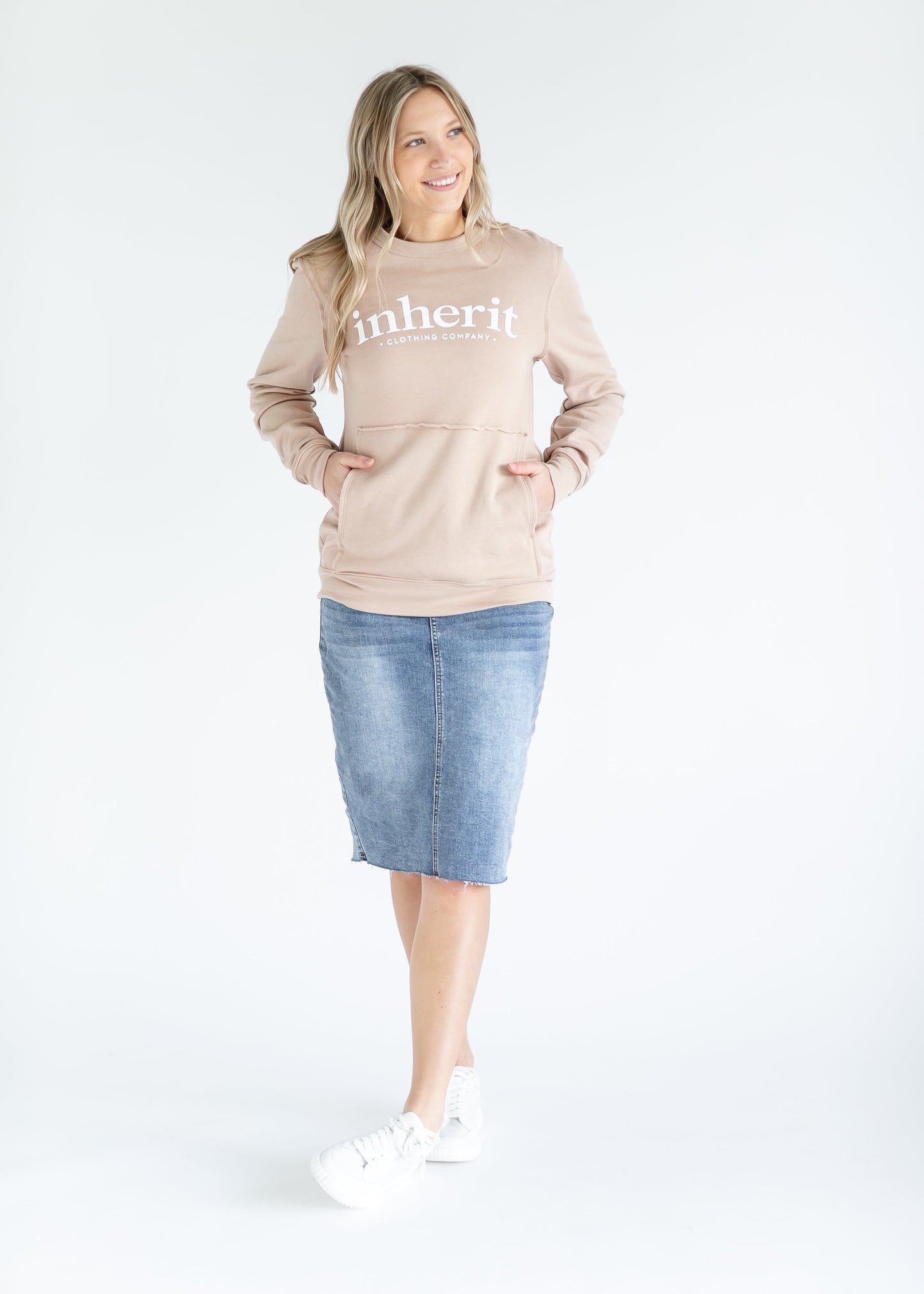 Inherit Raw Edge Crewneck Sweatshirt - Concordia Style Boutique