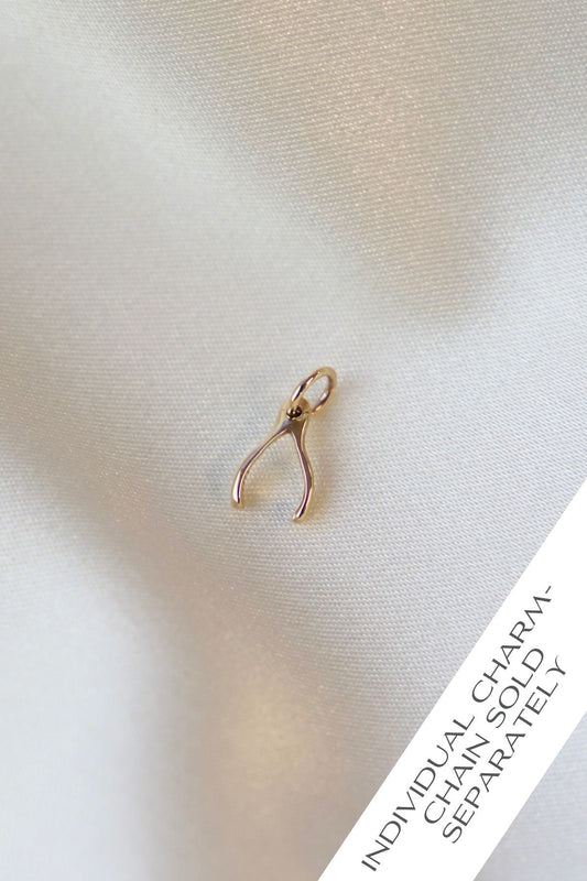 WISHBONE CHARM - Concordia Style Boutique