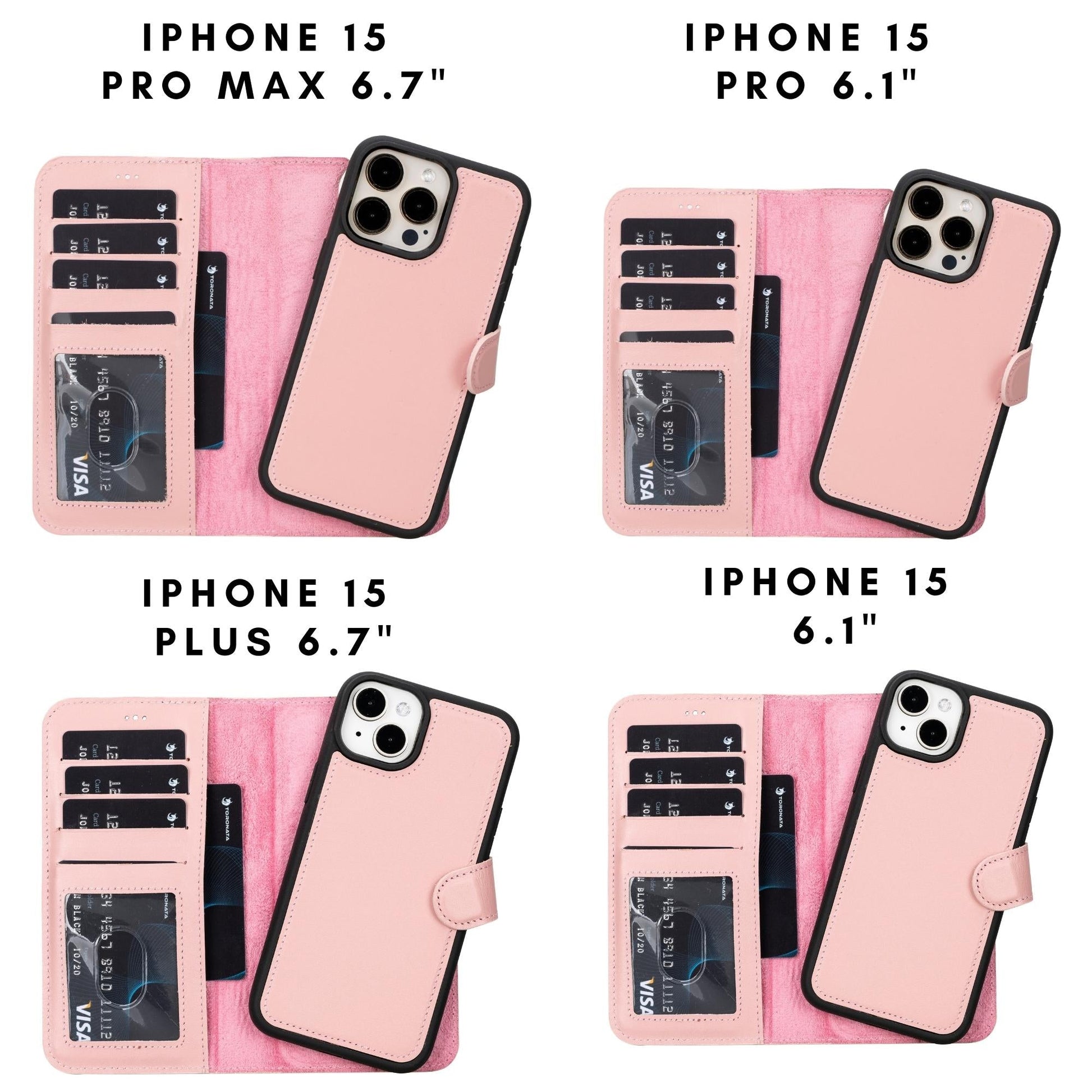 Casper Leather iPhone 15 Series Wallet Case - Concordia Style Boutique
