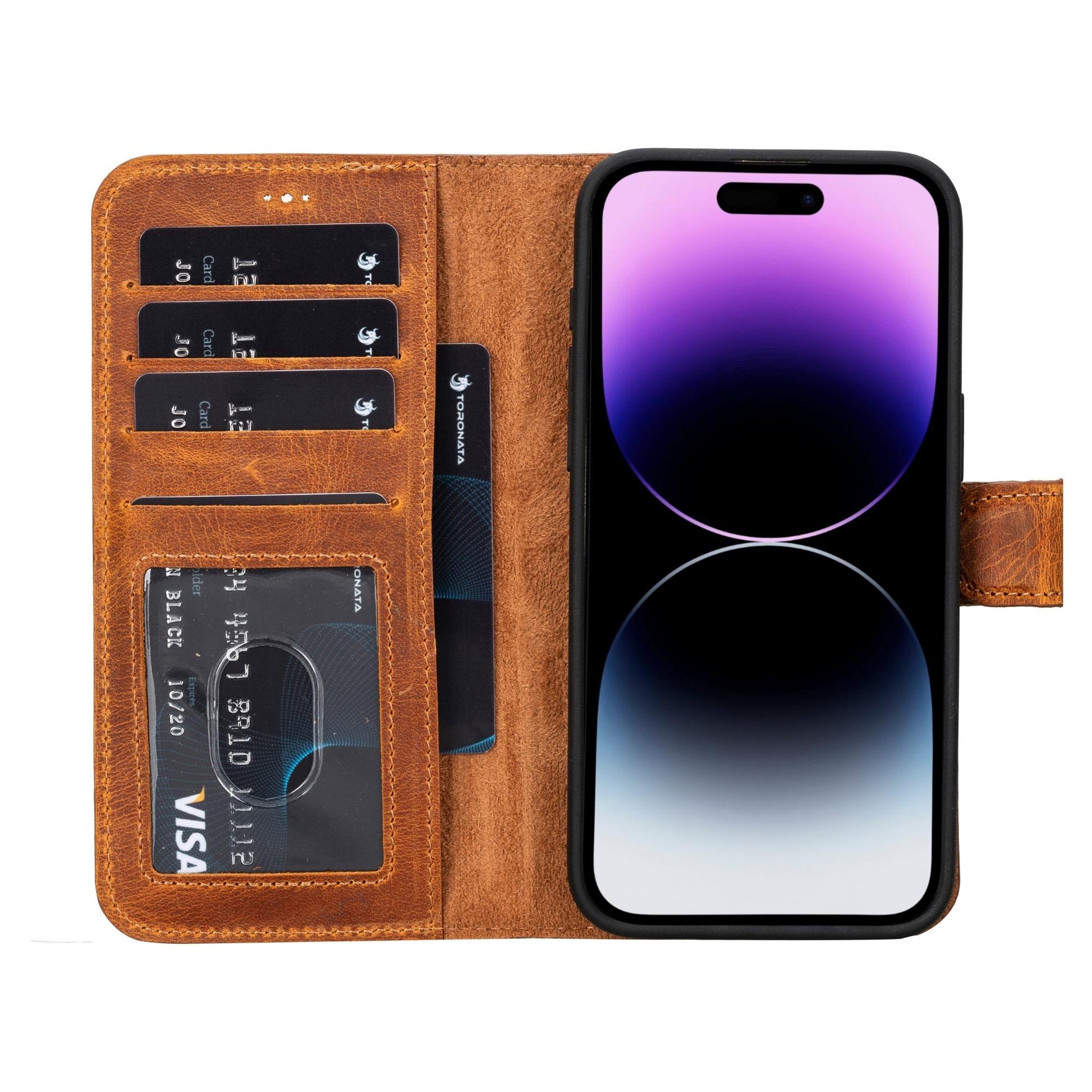 Casper Leather iPhone 15 Series Wallet Case - Concordia Style Boutique