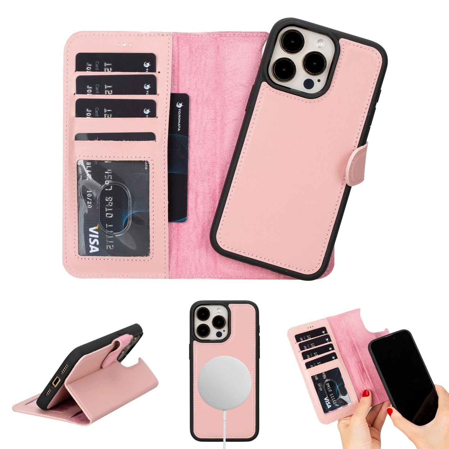 Casper Leather iPhone 15 Series Wallet Case - Concordia Style Boutique