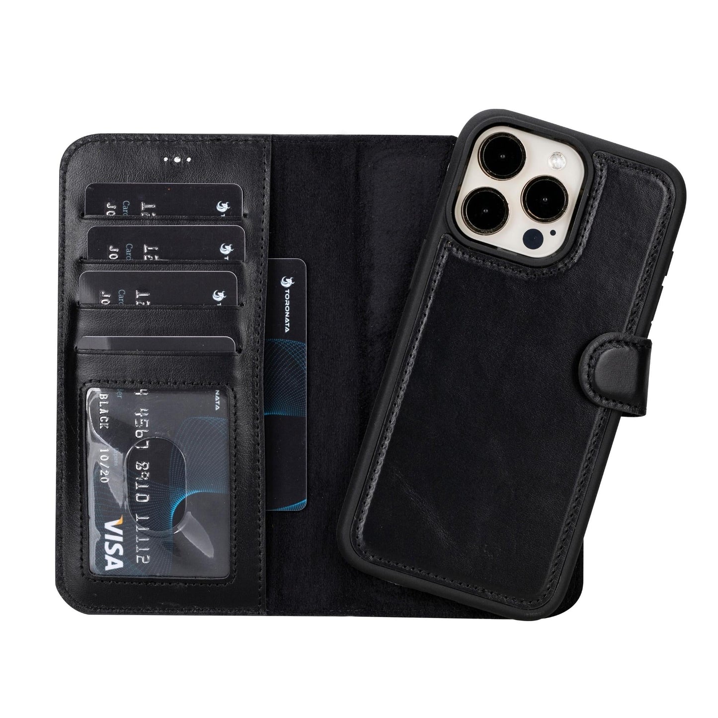 Casper Leather iPhone 15 Series Wallet Case - Concordia Style Boutique