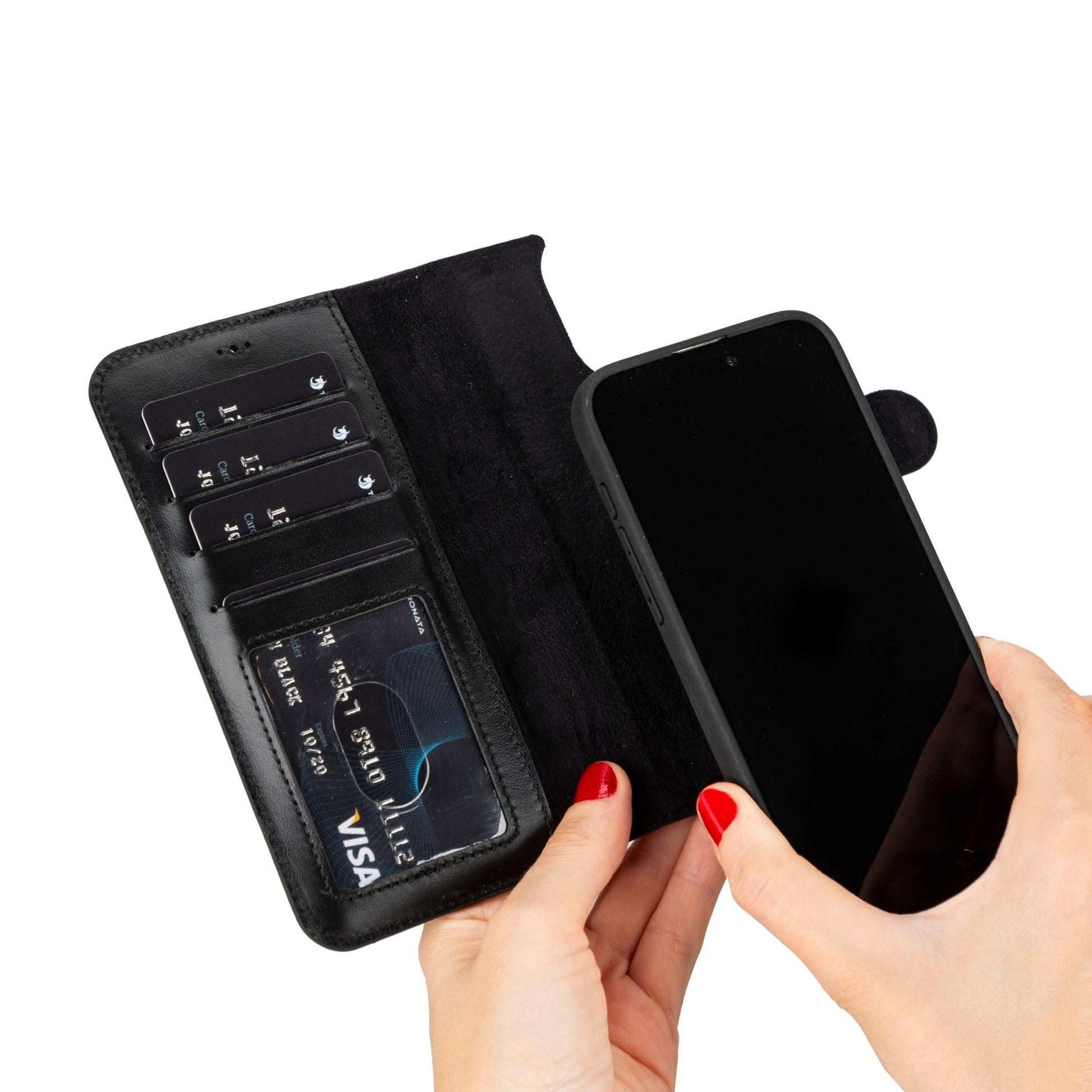 Casper Leather iPhone 15 Series Wallet Case - Concordia Style Boutique