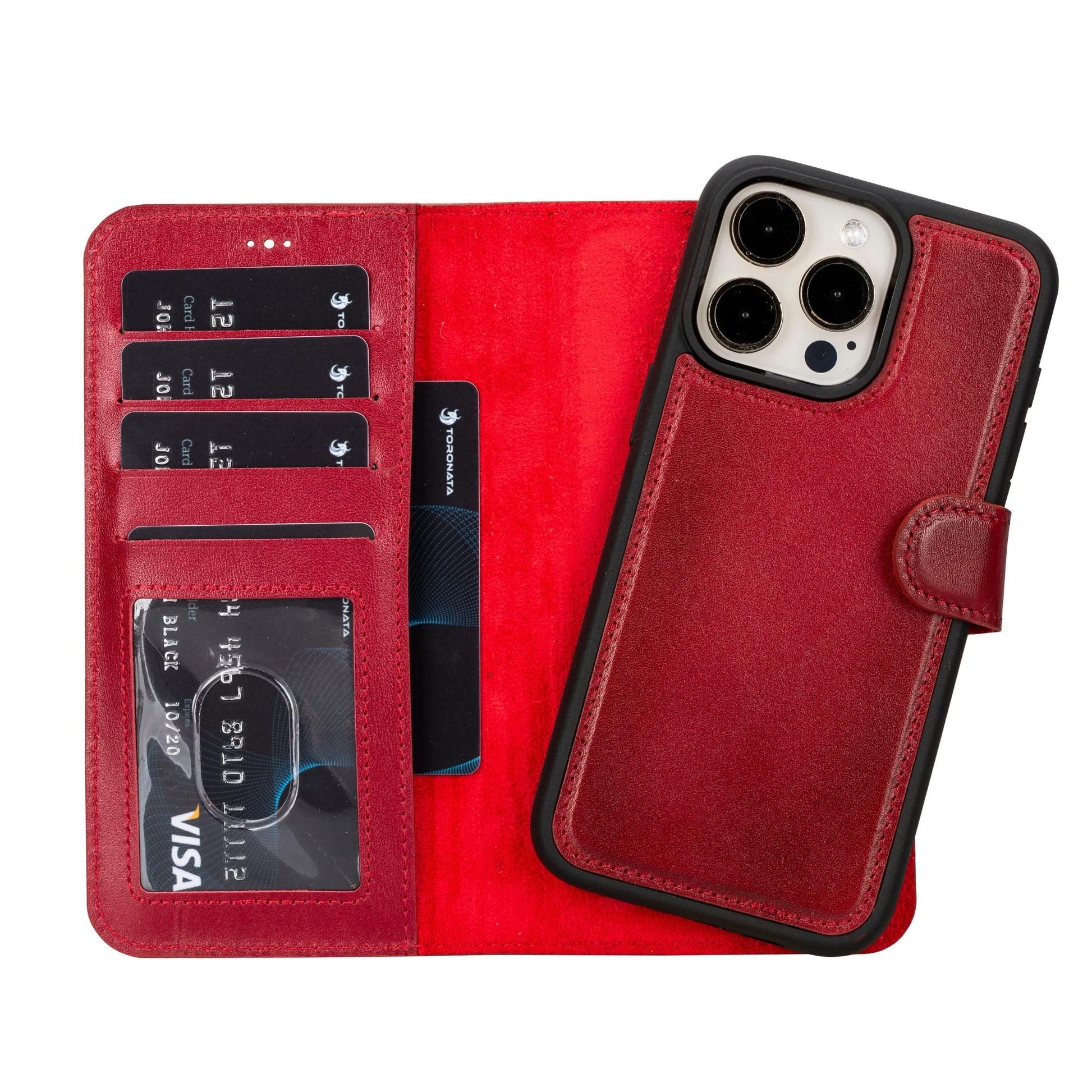 Casper Leather iPhone 15 Series Wallet Case - Concordia Style Boutique