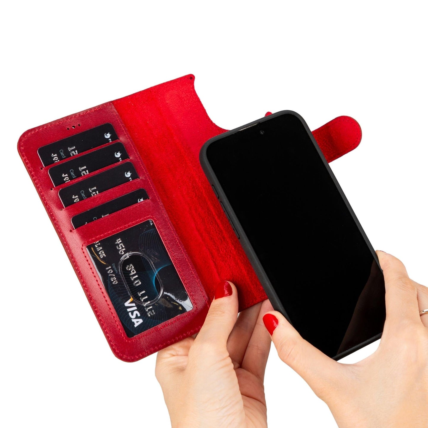 Casper Leather iPhone 15 Series Wallet Case - Concordia Style Boutique