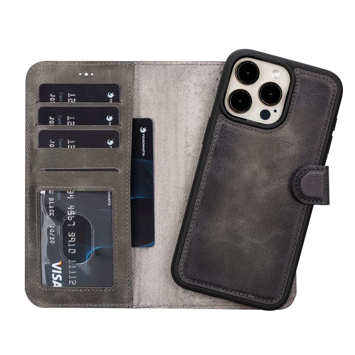 Casper Leather iPhone 15 Series Wallet Case - Concordia Style Boutique