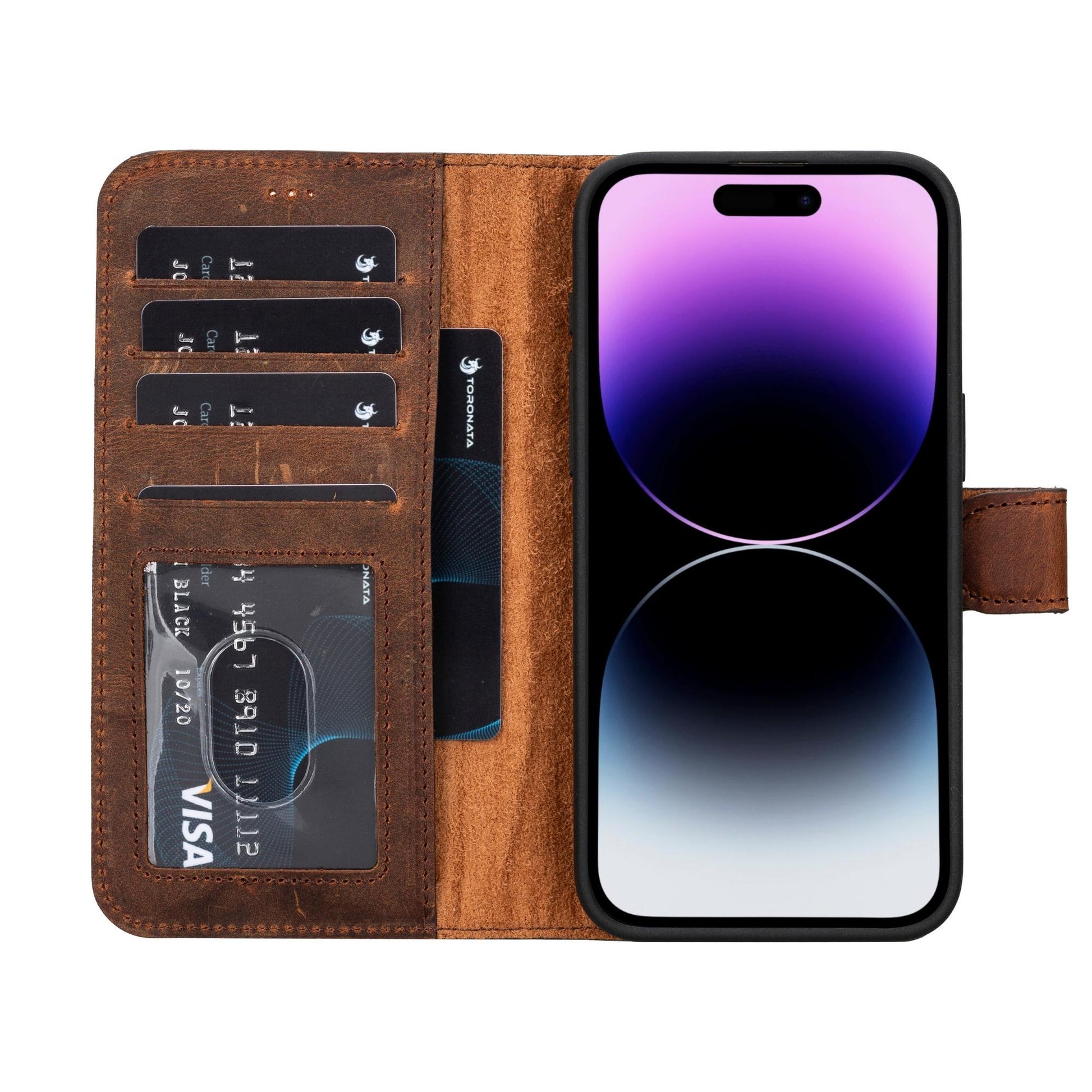 Casper Leather iPhone 15 Series Wallet Case - Concordia Style Boutique