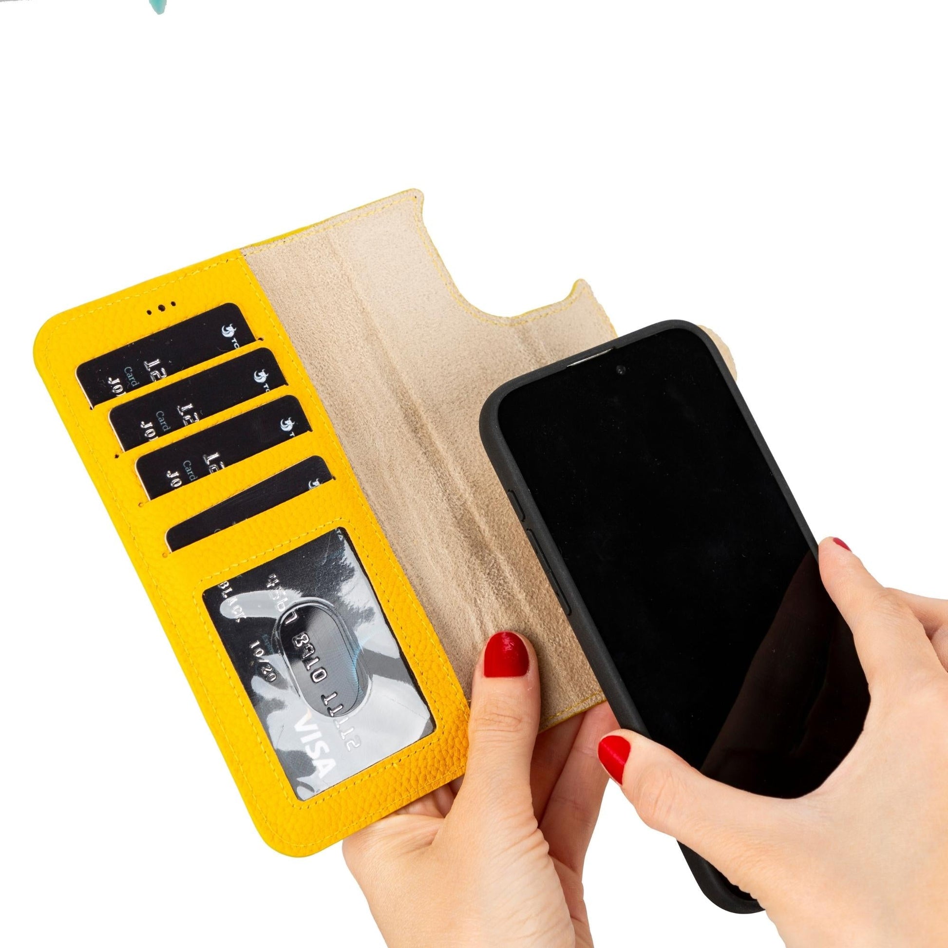 Casper Leather iPhone 15 Series Wallet Case - Concordia Style Boutique