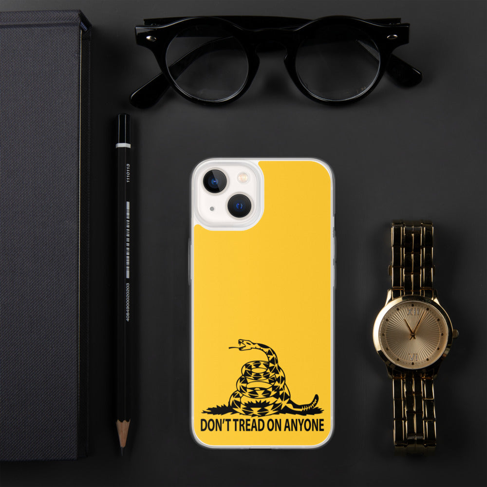 Don't Tread on Anyone iPhone Case - Concordia Style Boutique