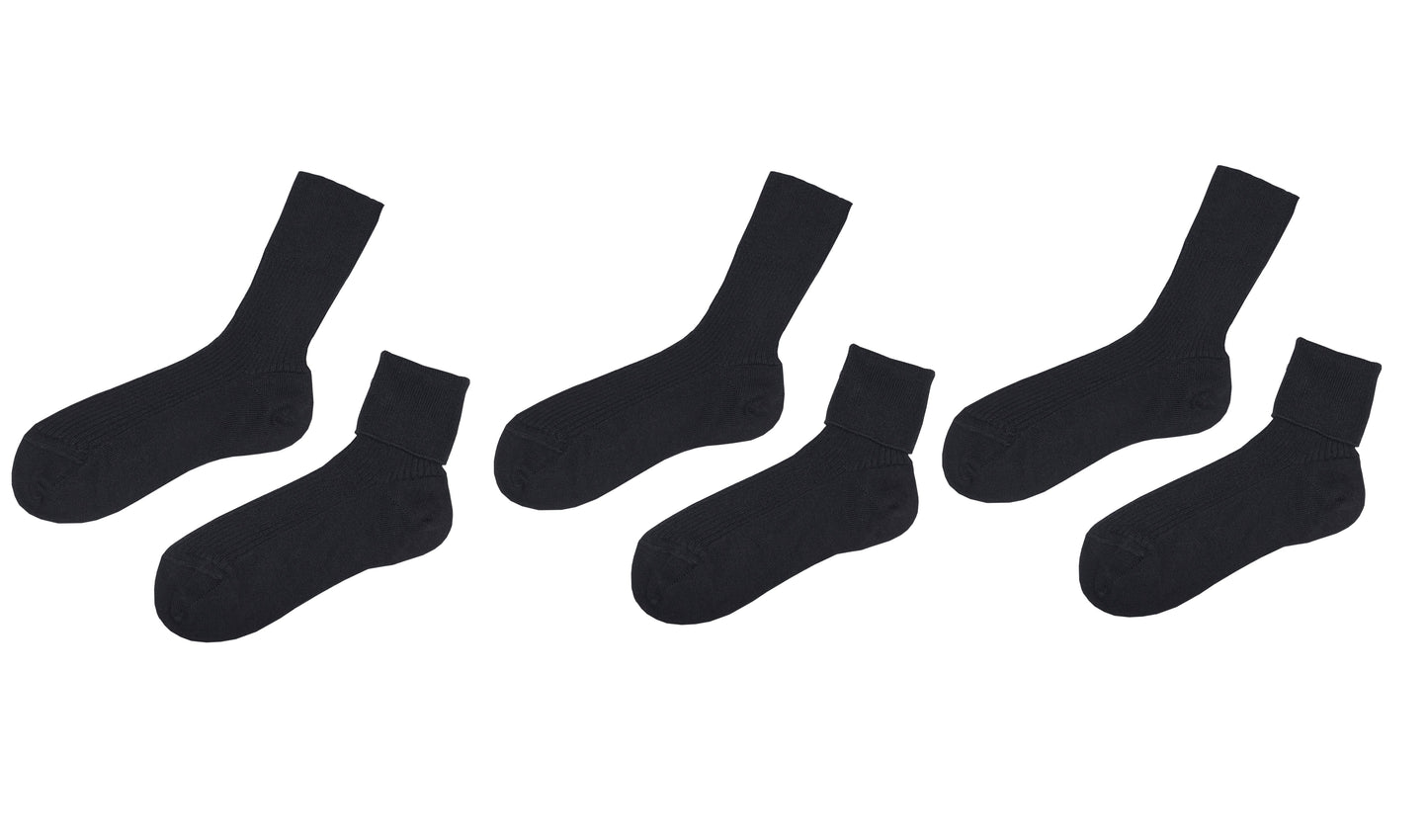 tittimitti® 100% Organic Cotton Kid's Socks (3-Pack) – Made in Italy, Unisex, Soft & Breathable for Boys & Girls.