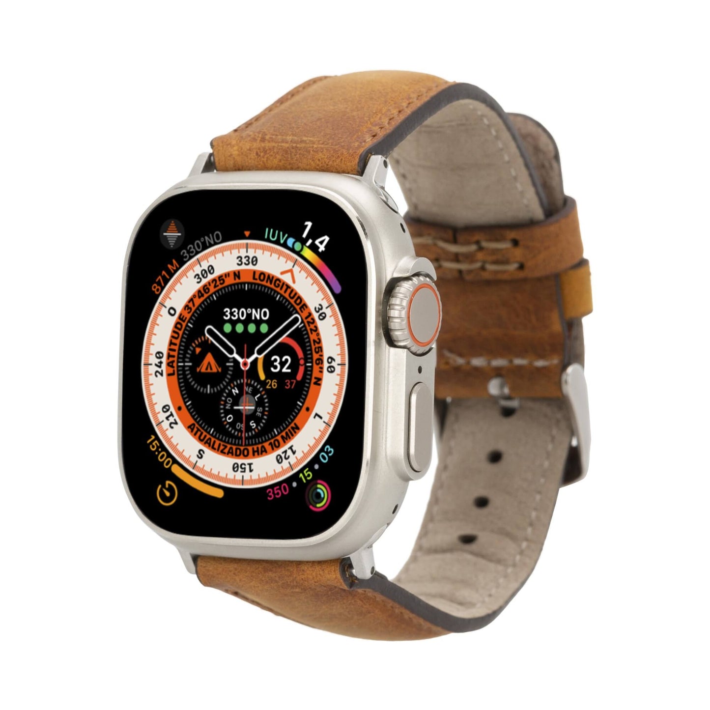 Jackson Leather Bands for Apple Watch 9, Ultra 2 & SE - Concordia Style Boutique