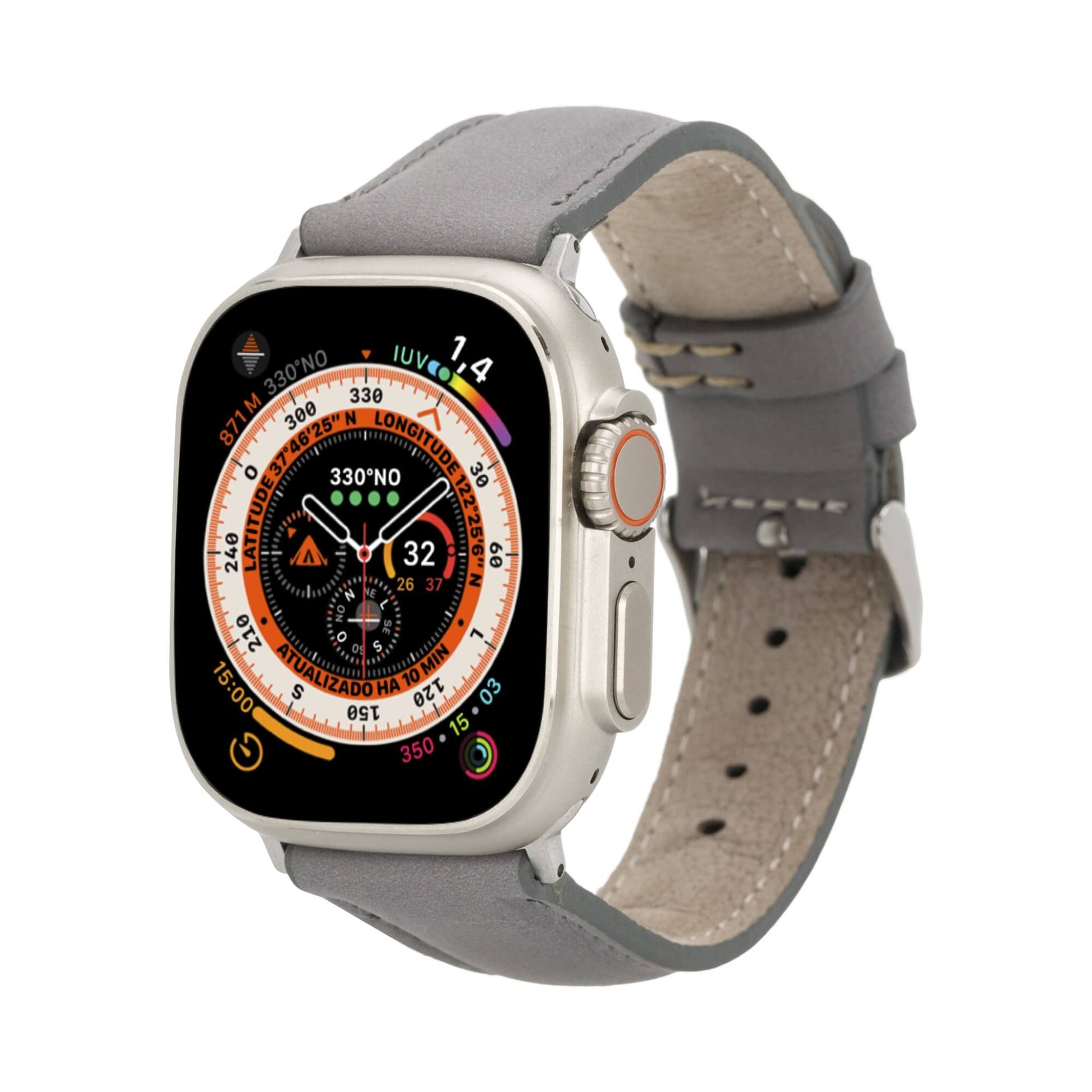 Jackson Leather Bands for Apple Watch 9, Ultra 2 & SE - Concordia Style Boutique