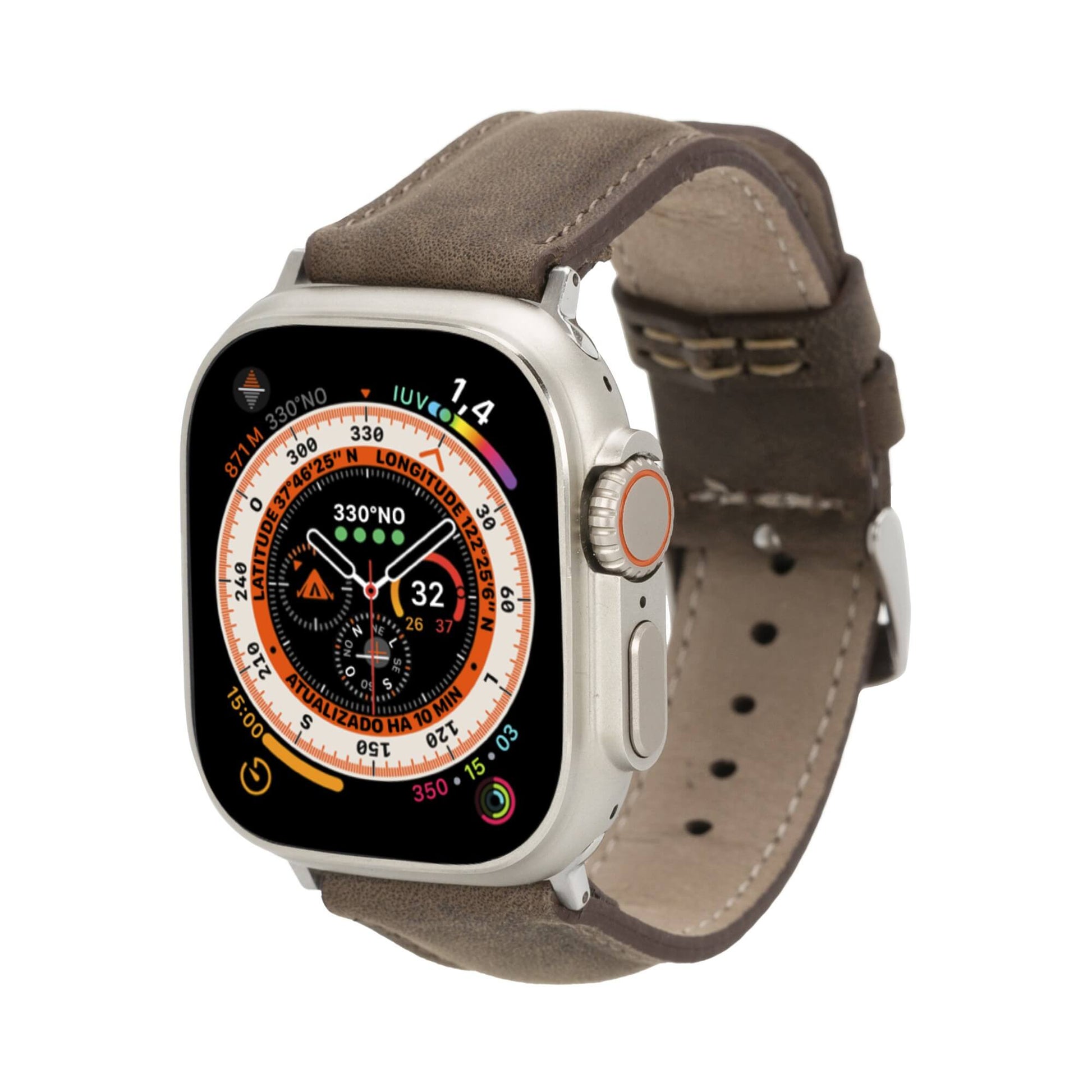 Jackson Leather Bands for Apple Watch 9, Ultra 2 & SE - Concordia Style Boutique