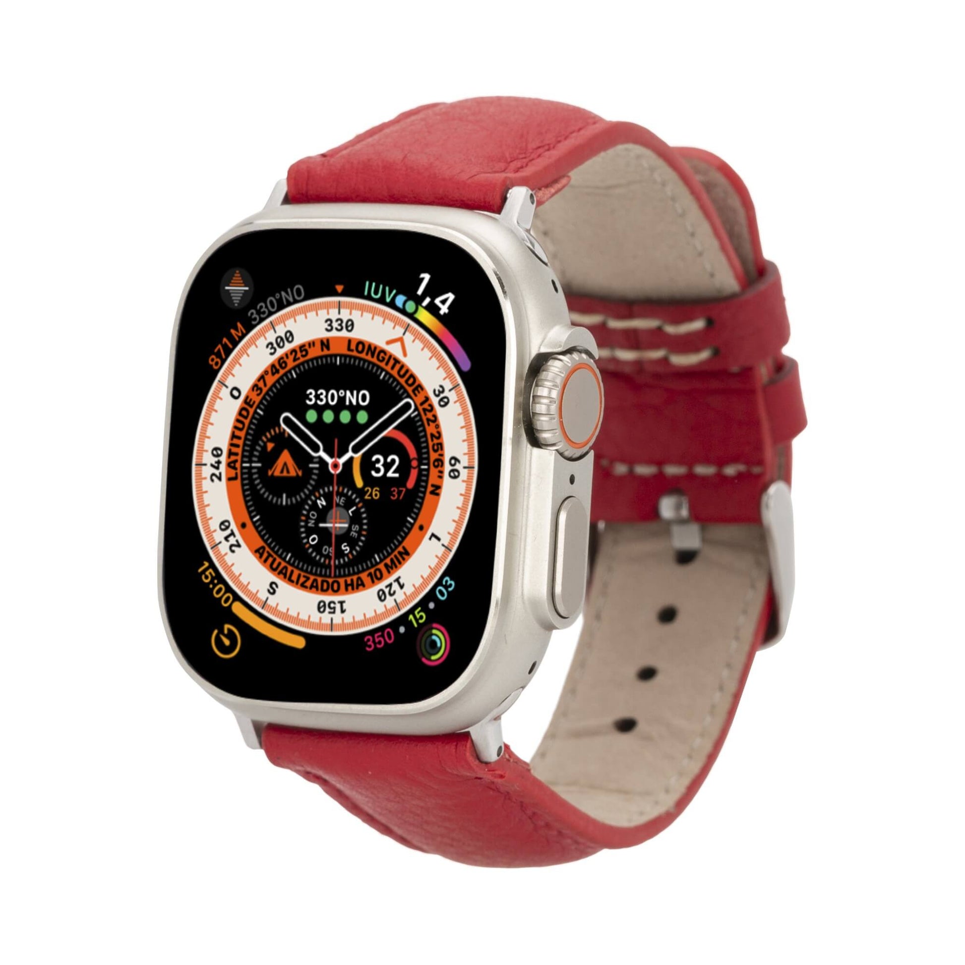 Jackson Leather Bands for Apple Watch 9, Ultra 2 & SE - Concordia Style Boutique