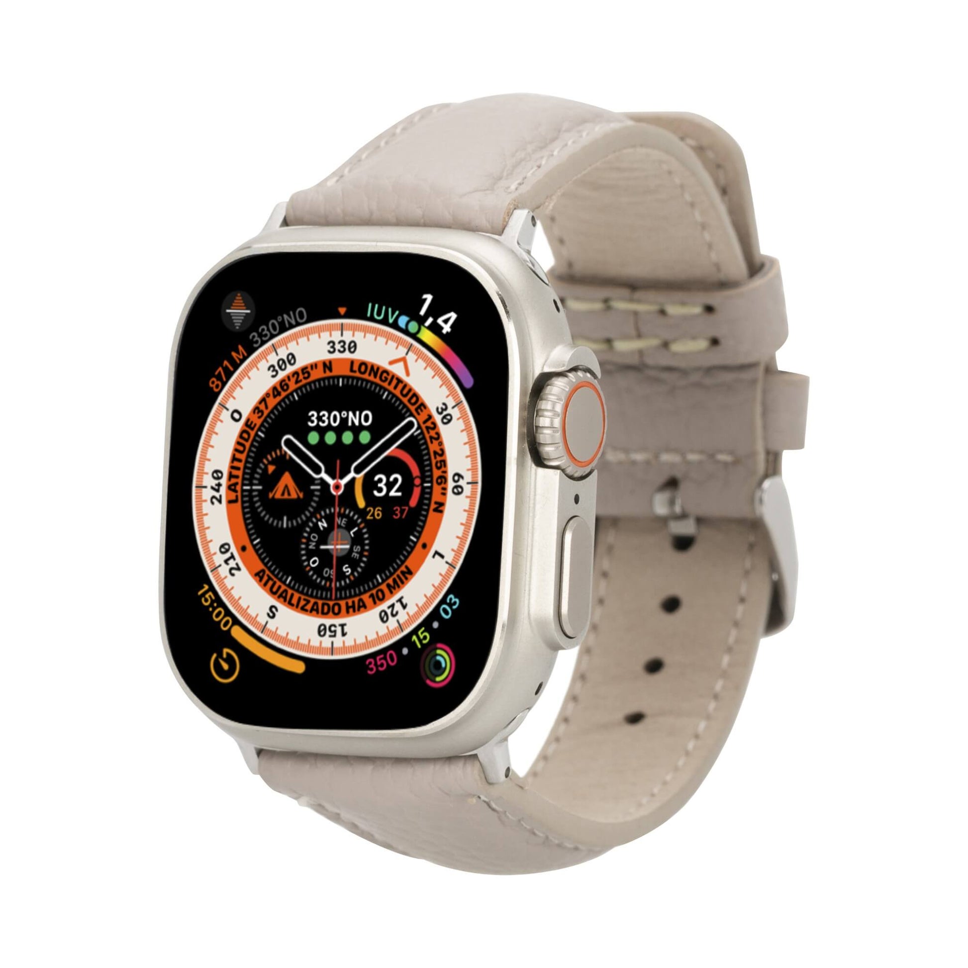 Jackson Leather Bands for Apple Watch 9, Ultra 2 & SE - Concordia Style Boutique