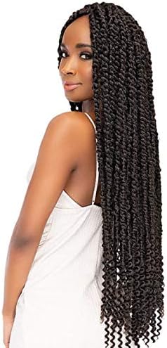 Janet Collection Nalatress Synthetic Hair Crochet Braid - PASSION TWIST BRAID 24" - Premium hair braid from VIP Extensions - Just $9.99! Shop now at Concordia Style Boutique