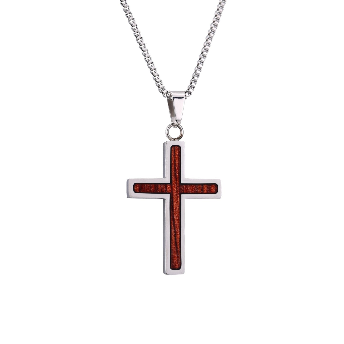 Jarrah Cross Necklace