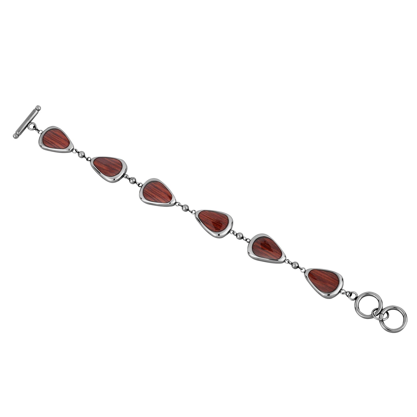 Jarrah Drop Bracelet - Gunmetal