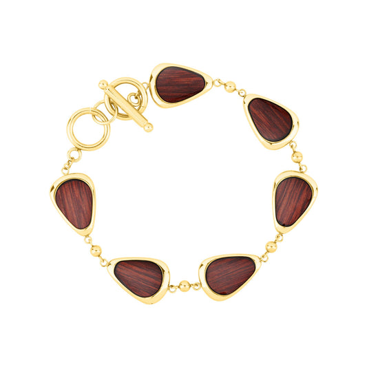 Jarrah Drop Bracelet - Yellow Gold