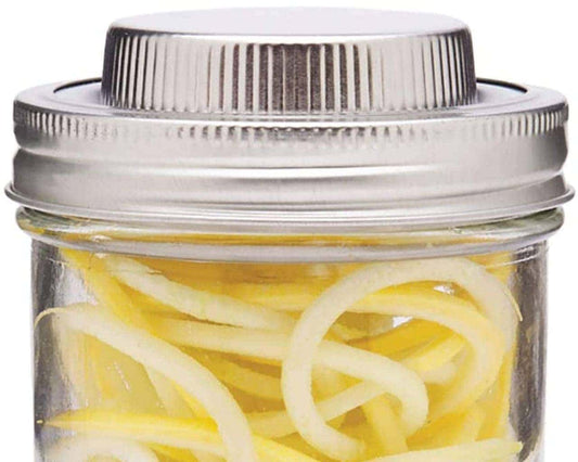 Jarware Stainless Steel 3-in-1 Spiralizer for Wide Mouth Mason Jars - Concordia Style Boutique