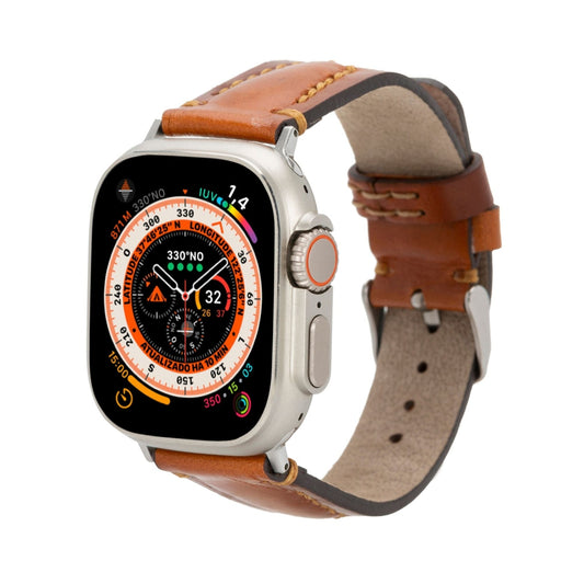 Jeffrey Leather Bands for Apple Watch 9, Ultra 2 & SE - Concordia Style Boutique