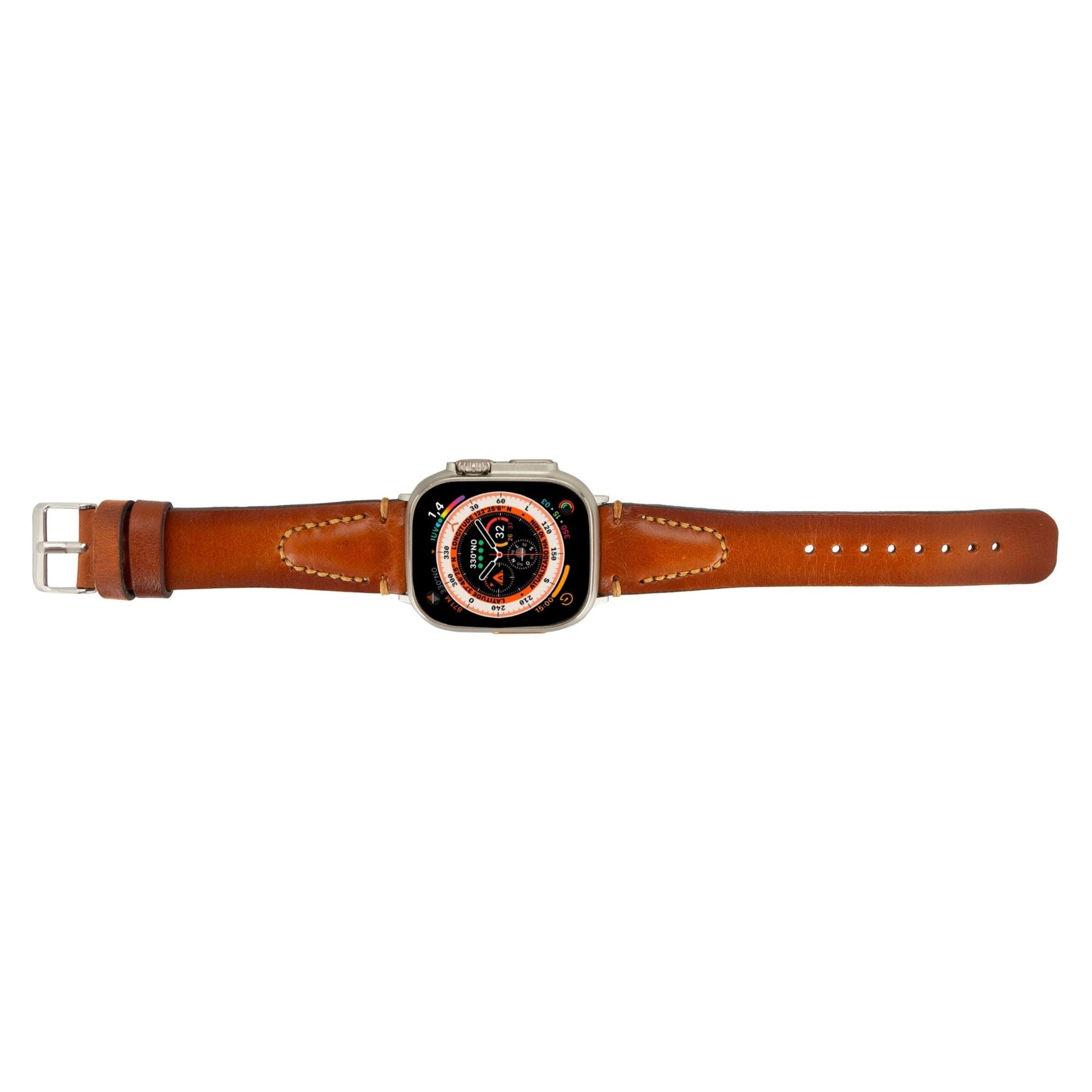Jeffrey Leather Bands for Apple Watch 9, Ultra 2 & SE - Concordia Style Boutique