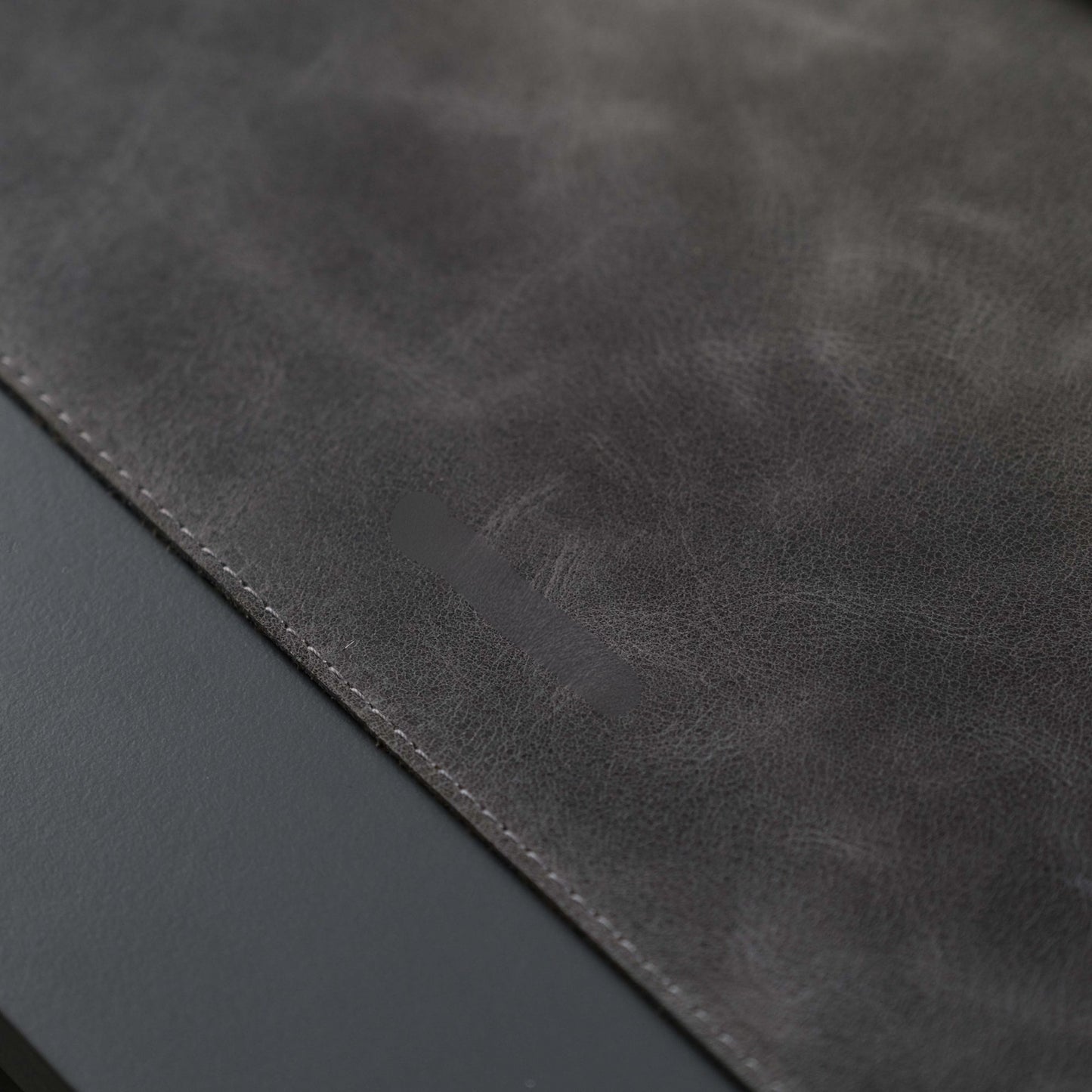 Jersey Grey Leather Desk Pad for Office and Home - Concordia Style Boutique
